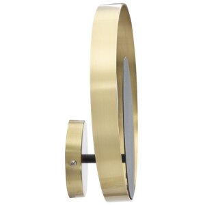 Mauro Ferretti wandlamp Shuttle E14 25x8x25 cm goud zwart