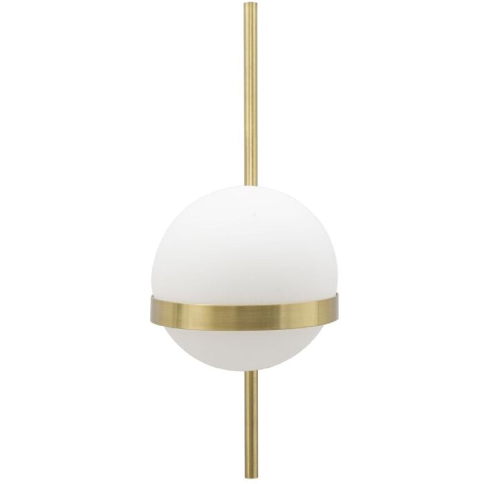 Mauro Ferretti wandlamp Glamy cirkel E14 15x20x40 cm goud wit