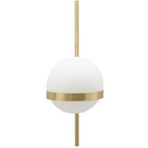 Mauro Ferretti wandlamp Glamy cirkel E14 15x20x40 cm goud...