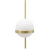 Mauro Ferretti wandlamp Glamy cirkel E14 15x20x40 cm goud wit