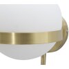 Mauro Ferretti wandlamp Glamy cirkel E14 15x20x40 cm goud wit