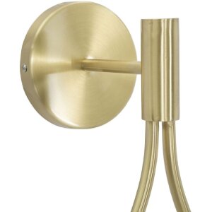 Mauro Ferretti wandlamp Glamy Ablegen E14 24x20x52 cm goud wit