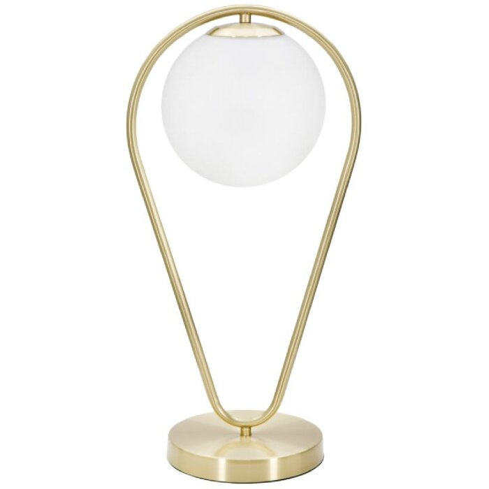 Mauro Ferretti tafellamp Glamy Ablegen E14 25x18x50 cm goud wit