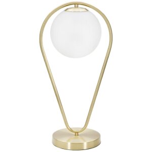 Mauro Ferretti tafellamp Glamy Ablegen E14 25x18x50 cm goud wit