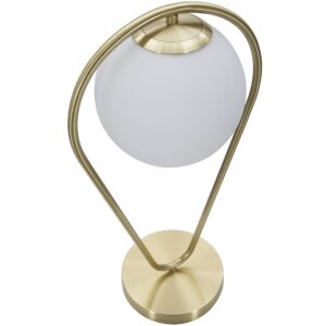 Mauro Ferretti tafellamp Glamy Ablegen E14 25x18x50 cm goud wit