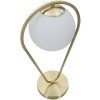 Mauro Ferretti tafellamp Glamy Ablegen E14 25x18x50 cm goud wit