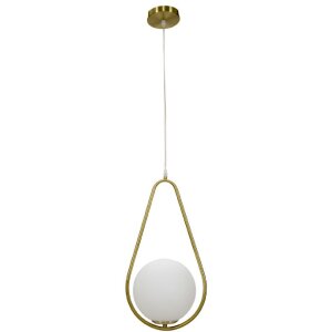 Mauro Ferretti plafondlamp Glamy Ablegen E14 24x20x46 cm goud wit