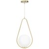 Mauro Ferretti plafondlamp Glamy Ablegen E14 24x20x46 cm goud wit