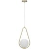 Mauro Ferretti plafondlamp Glamy Ablegen E14 24x20x46 cm goud wit