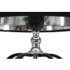 Mauro Ferretti Darky tafellamp zilver E27 Ø 28x44,5 cm zwart zilver
