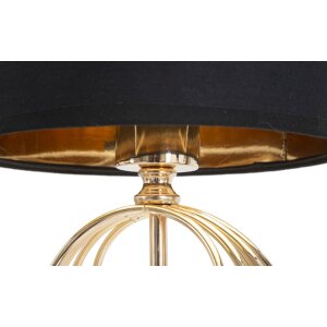 Mauro Ferretti Circly tafellamp E27 Ø 20x58,5 cm goud zwart