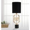 Mauro Ferretti Circly tafellamp E27 Ø 20x58,5 cm goud zwart