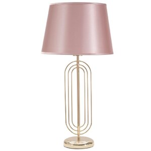 Mauro Ferretti tafellamp Krista E27 Ø 33x64 cm goud roze