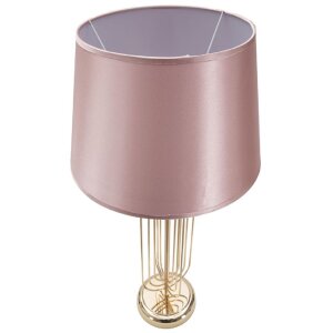 Mauro Ferretti tafellamp Krista E27 Ø 33x64 cm goud roze