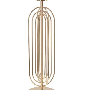 Mauro Ferretti tafellamp Krista E27 Ø 33x64 cm goud roze