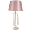 Mauro Ferretti tafellamp Krista E27 Ø 33x64 cm goud roze