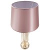 Mauro Ferretti tafellamp Krista E27 Ø 33x64 cm goud roze
