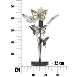 Mauro Ferretti tafellamp vlinders E27 Ø 32x47 cm veelkleurig