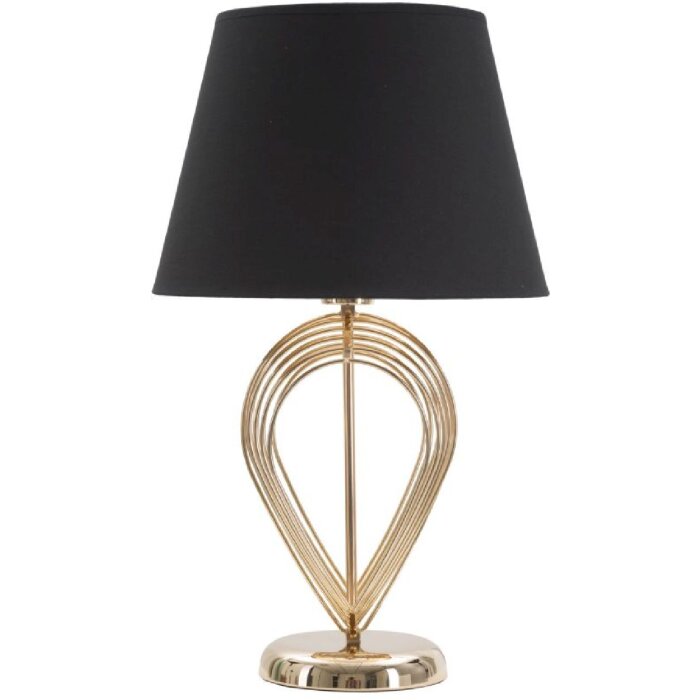 Mauro Ferretti tafellamp Maxt E27 Ø 32,5x53,5 cm goud zwart