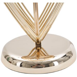 Mauro Ferretti tafellamp Maxt E27 Ø 32,5x53,5 cm goud zwart
