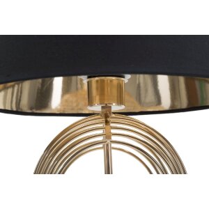 Mauro Ferretti tafellamp Maxt E27 Ø 32,5x53,5 cm goud zwart