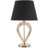 Mauro Ferretti tafellamp Maxt E27 Ø 32,5x53,5 cm goud zwart