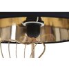 Mauro Ferretti tafellamp blad E27 Ø 30x60 cm zwart goud