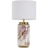 Mauro Ferretti tafellamp Glam Abstract E27 Ø 25x48 cm wit veelkleurig