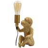 Mauro Ferretti tafellamp monkey E27 17x14,5x25 cm goud