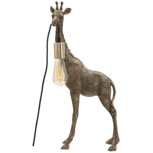 Mauro Ferretti tafellamp Giraffe E27 28x16x60 cm antiek goud