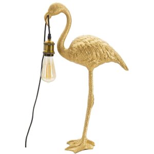 Mauro Ferretti tafellamp Flamingo E27 37x19x59 cm goud