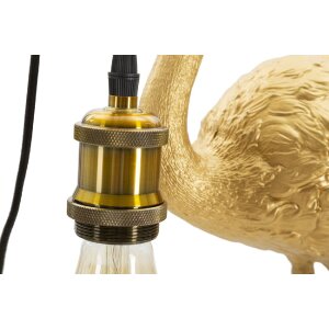 Mauro Ferretti tafellamp Flamingo E27 37x19x59 cm goud