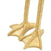 Mauro Ferretti tafellamp Flamingo E27 37x19x59 cm goud