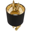 Mauro Ferretti tafellamp rabbit E27 Ø 20x43 cm goud zwart
