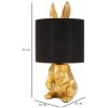 Mauro Ferretti tafellamp rabbit E27 Ø 20x43 cm goud zwart