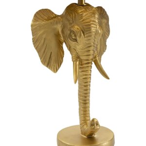 Mauro Ferretti tafellamp olifant E27 Ø 32x59 cm goud zwart