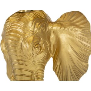 Mauro Ferretti tafellamp olifant E27 Ø 32x59 cm goud zwart