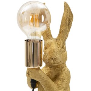 Mauro Ferretti tafellamp rabbit E27 13x17x35,5 cm goud