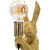 Mauro Ferretti tafellamp rabbit E27 13x17x35,5 cm goud