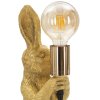 Mauro Ferretti tafellamp rabbit E27 13x17x35,5 cm goud