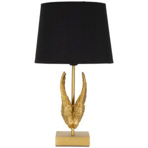 Mauro Ferretti tafellamp wing E27 Ø 25x45 cm goud zwart