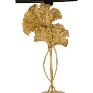 Mauro Ferretti tafellamp flow E27 Ø 30x63 cm goud zwart