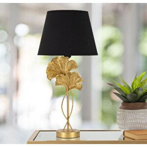 Mauro Ferretti tafellamp flow E27 Ø 30x63 cm goud zwart