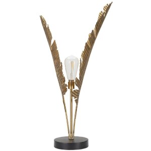 Mauro Ferretti tafellamp palmboom E27 Ø 26x65 cm goud