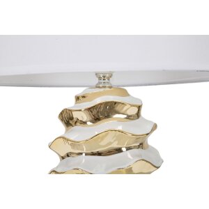 Mauro Ferretti tafellamp Glam-Weltraum E27 Ø 33x53 cm witgoud