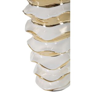 Mauro Ferretti tafellamp Glam-Weltraum E27 Ø 33x53 cm witgoud