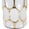 Mauro Ferretti tafellamp Glam Carv E27 Ø 34,5x56 cm witgoud