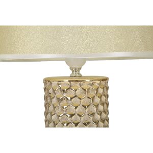 Mauro Ferretti tafellamp Glam Gold E27 Ø 30x47,5 cm goud wit