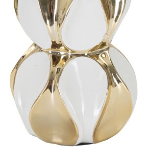 Mauro Ferretti tafellamp Glam Balls E27 Ø 28x46 cm witgoud