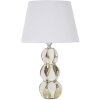 Mauro Ferretti tafellamp Glam Balls E27 Ø 28x46 cm witgoud